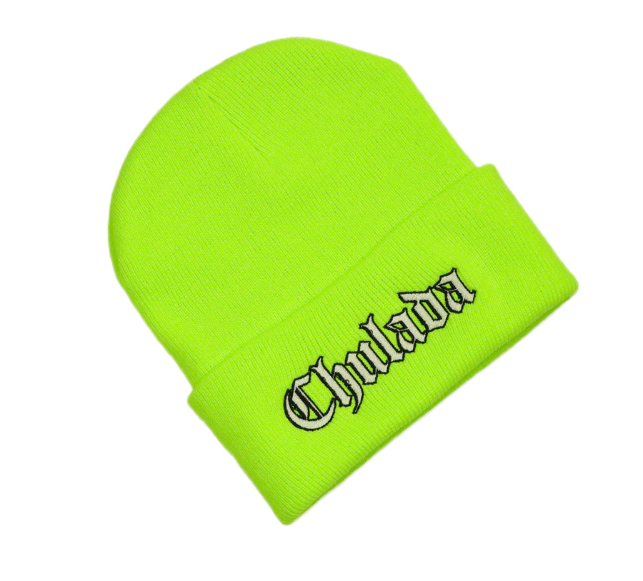 Chulada Beanie - Neon Verde