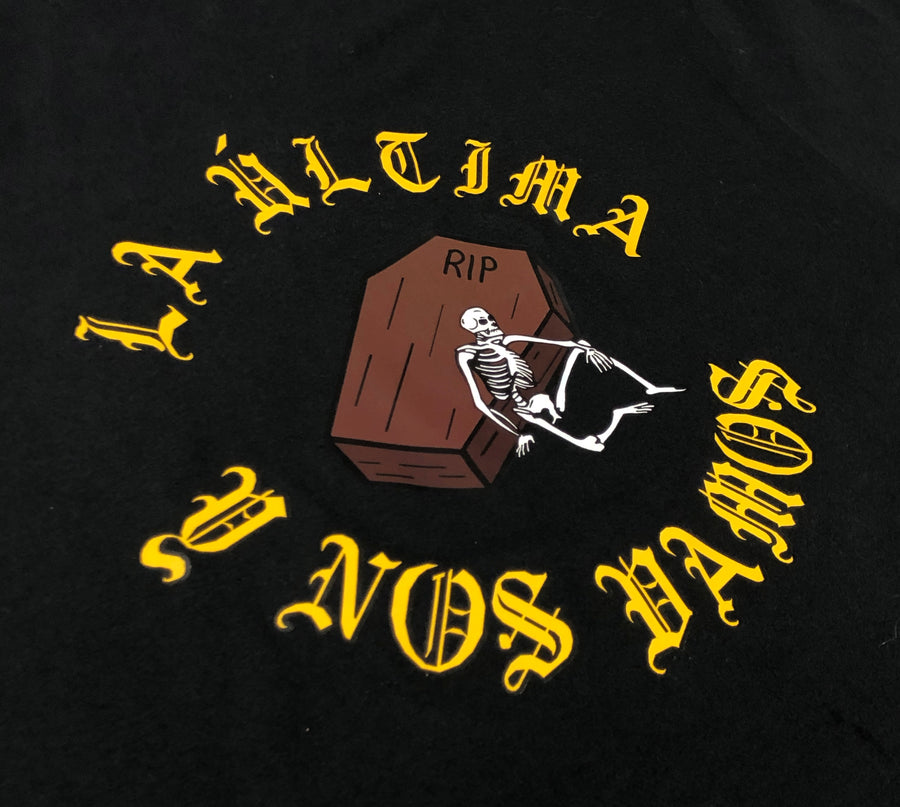 La Última y Nos Vamos T-Shirt - Nostalgic Black